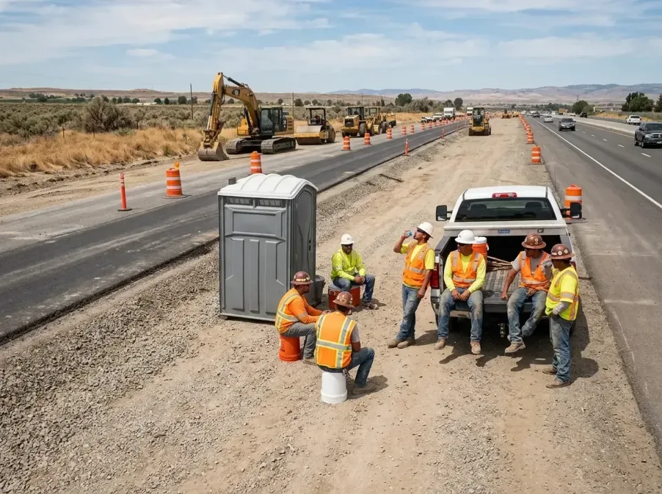 highway-road-construction-crew-007 — frequently asked questions, Porta Potty and Restroom Rentals in Plaquemine, LA